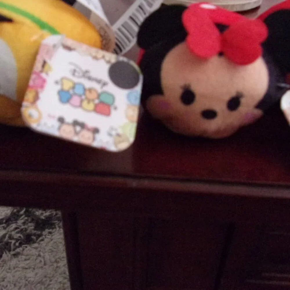 Bundle Mickey Mouse , Minnie Mouse and Pluto small Tsum Tsum stuffed animals New